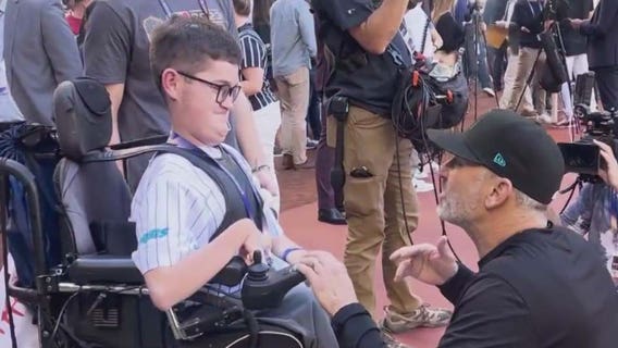 Wishes granted for 2 teens to attend World Series