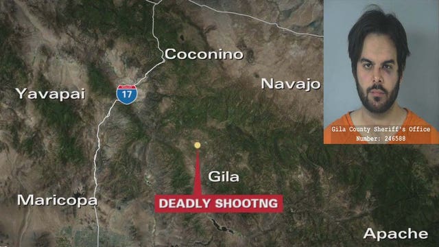 Man dead following shooting in Tonto National Forest, suspect arrested