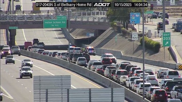 Motorcyclist killed in I-17 crash in Phoenix, DPS says