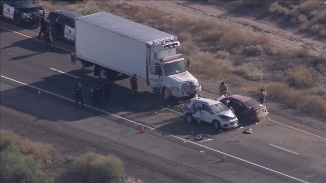 Multi-vehicle crash caused big delays on the I-10