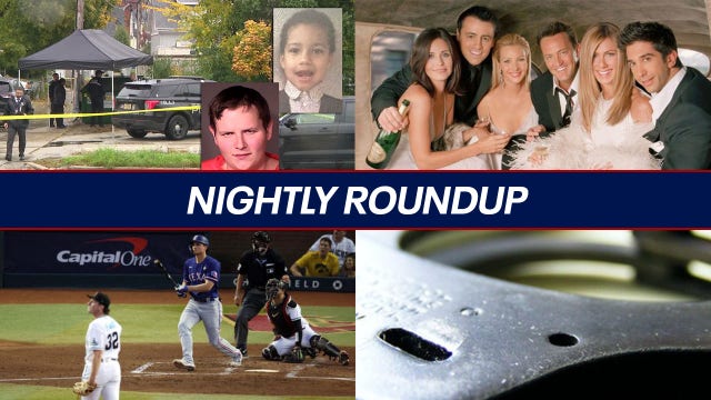 Nightly Roundup: 'Friends' cast reacts to Matthew Perry's death; D-backs return to Phoenix for World Series