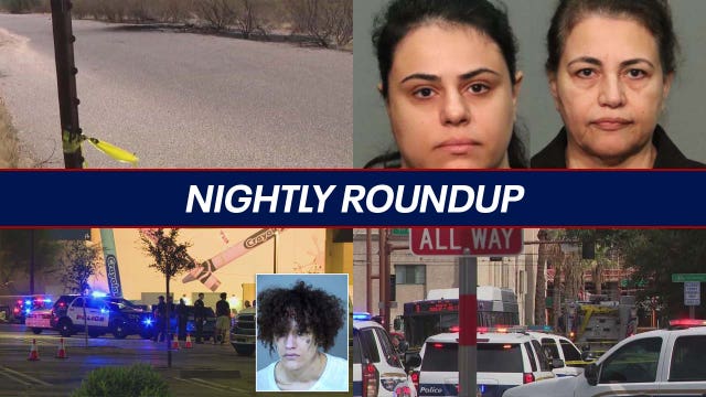 Nightly Roundup: Teen girls killed in Phoenix UTV crash, man shot near ASU campus