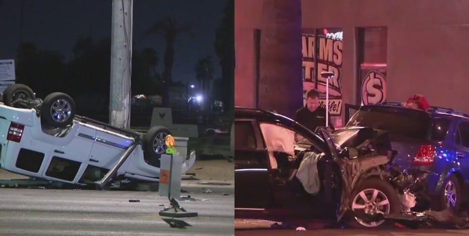3 Phoenix crashes overnight leave 2 dead, at least 6 injured