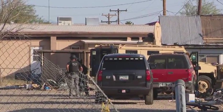 Surprise, Goodyear Police SWAT teams search home