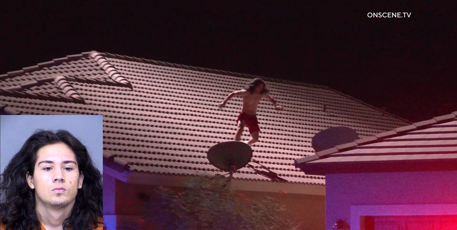 Watch: Police arrest man following dramatic scene in Phoenix neighborhood