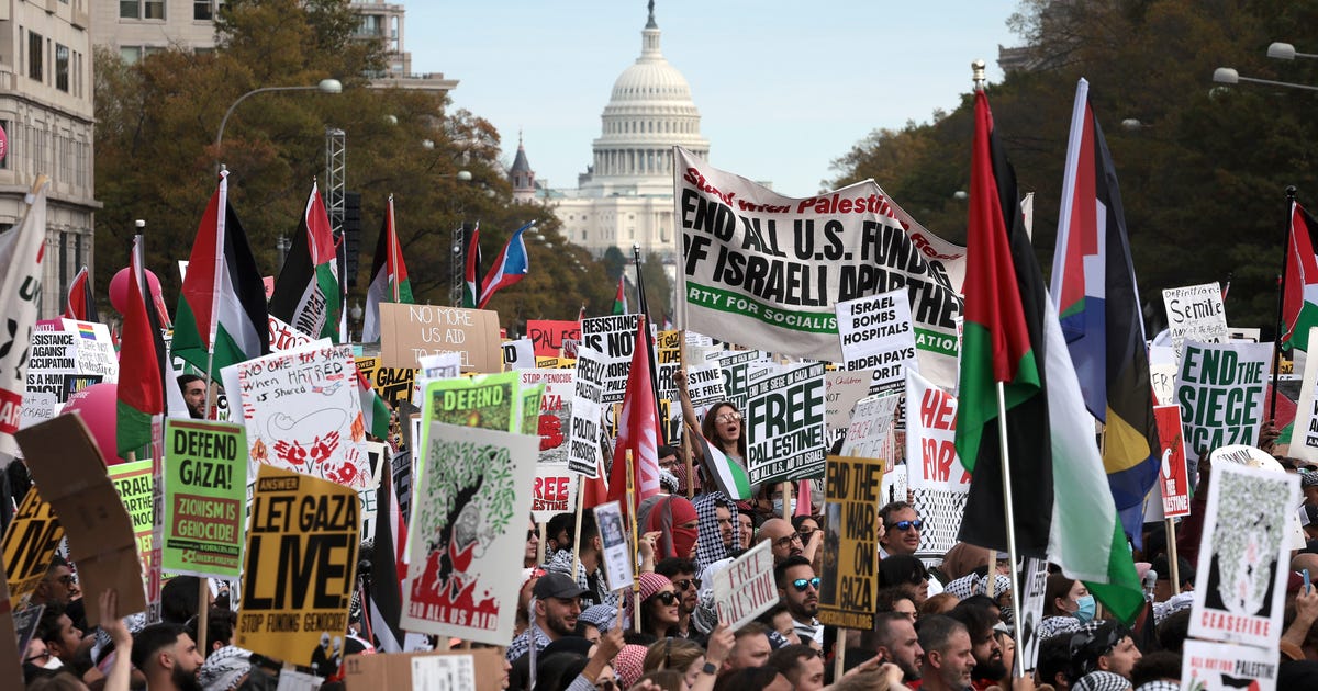 Thousands march in support of Palestine all over the world Saturday