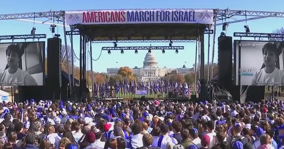 Thousands travel from around the US to march for Israel | FOX 10 Phoenix