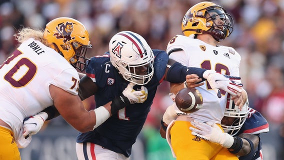 No. 16 Arizona faces rival Arizona State with Pac-12 title game still within reach
