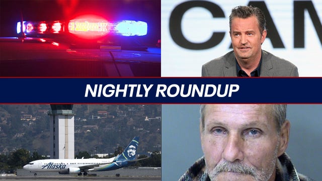 Nightly Roundup: Matthew Perry's death certificate released; deadly Peoria shooting