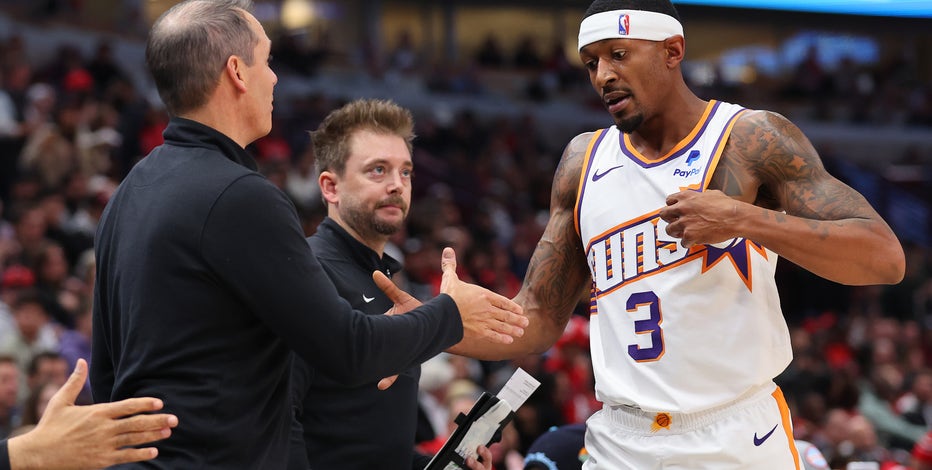 Phoenix Suns’ All-Star guard Bradley Beal out at least 3 more weeks with back injury