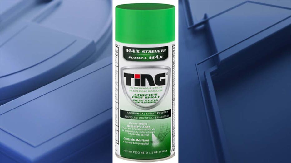 ting athletes foot spray