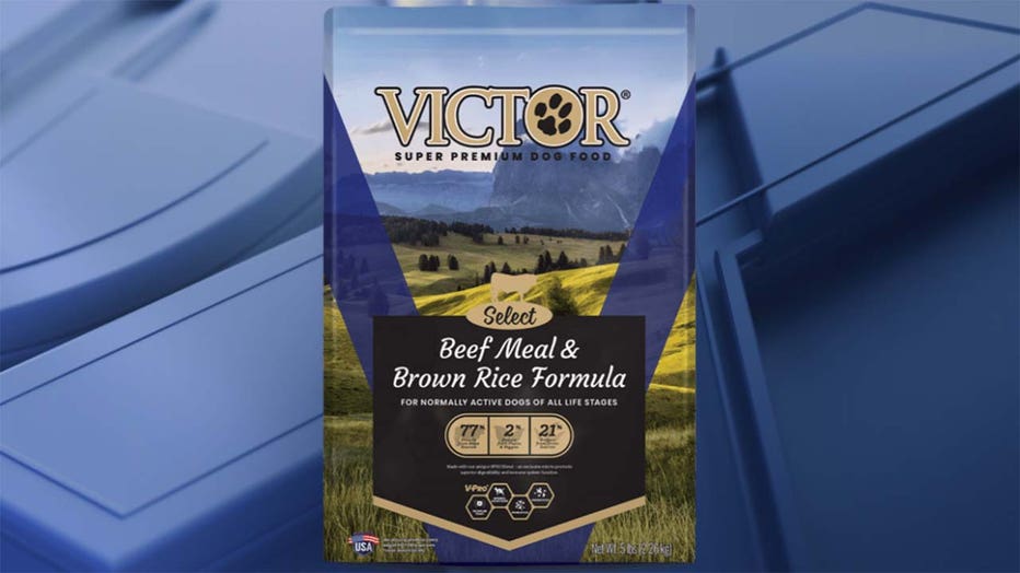 victor dog food recall