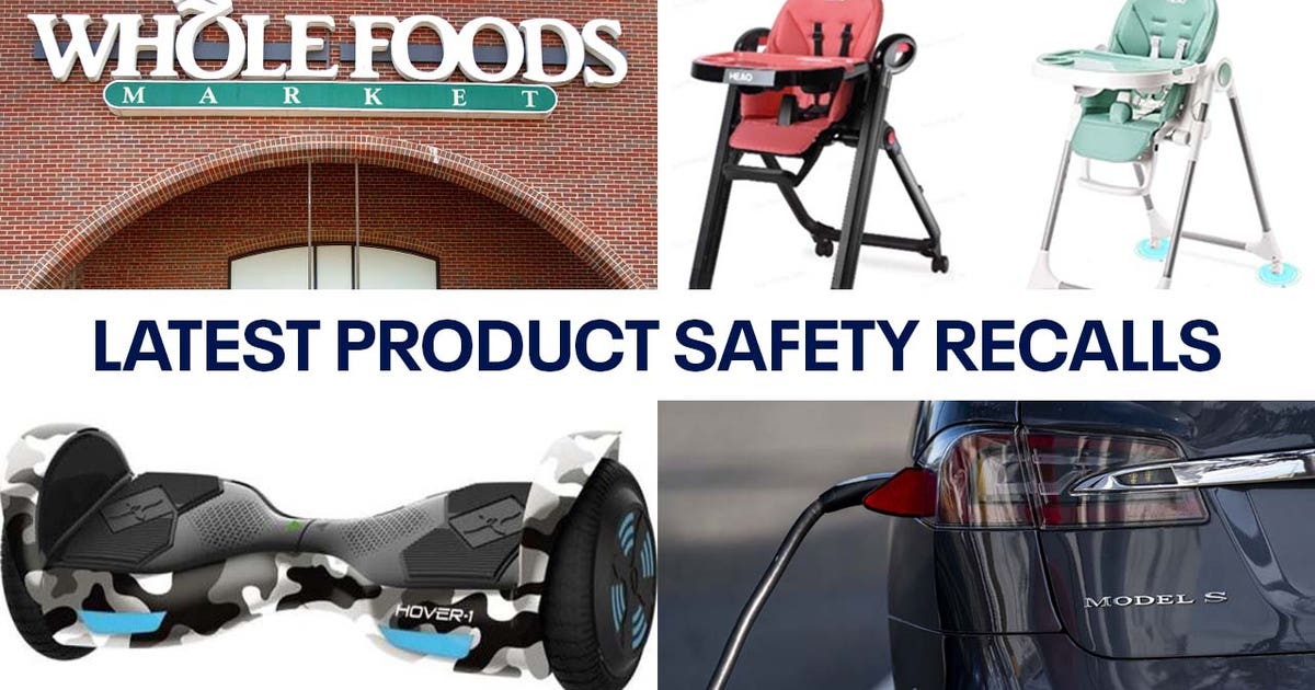 Latest consumer product recalls: Whole Foods frozen fish, Tesla ...
