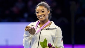 Simone Biles named AP Female Athlete of the Year after triumphant return