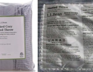 Ll bean deals heated blanket