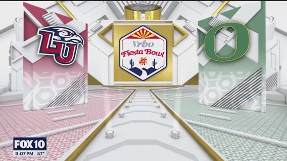 Countdown to VRBO Fiesta Bowl kickoff: Ducks set to take on Flames in Glendale