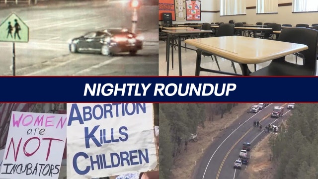 Nightly Roundup: Crash near Show Low claims 3 lives; teen girl shot by driver in Casa Grande