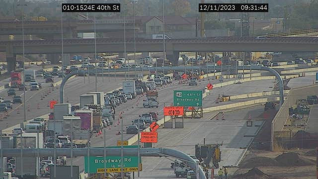 Pedestrian hit, killed in I-10 construction zone near Broadway Curve