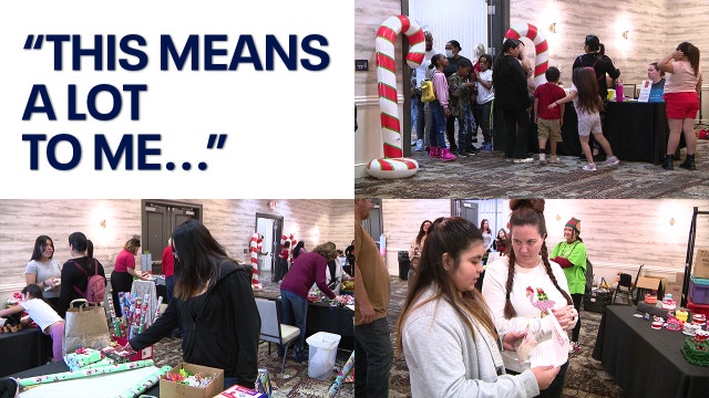 Underprivileged Chandler kids go on shopping spree ahead of Christmas