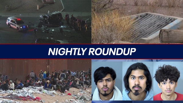 Nightly Roundup: Migrant surge closes Arizona port of entry; body found after days of searching