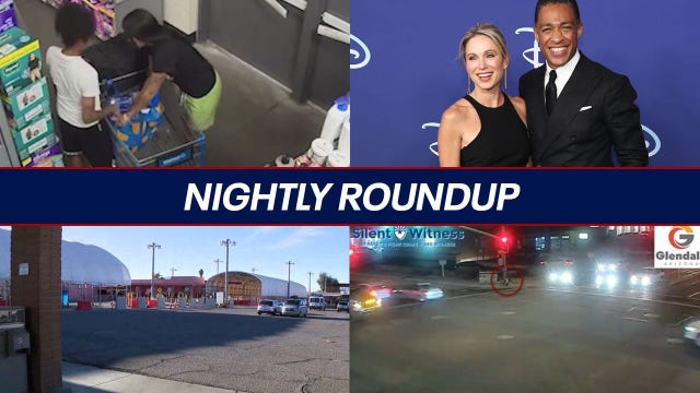 Nightly Roundup: Amy Robach and T.J. Holmes break silence; Glendale street preacher shooting update