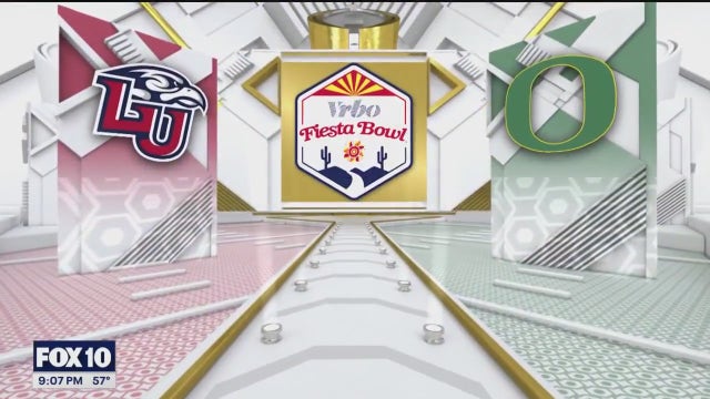 Countdown to VRBO Fiesta Bowl kickoff: Ducks set to take on Flames in Glendale