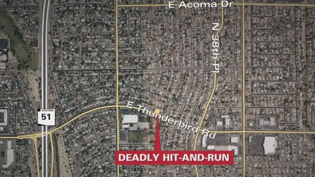 Hit-and-run driver leaves Phoenix man for dead on the road, PD says