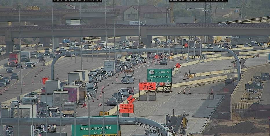 Pedestrian hit, killed in I-10 construction zone near Broadway Curve