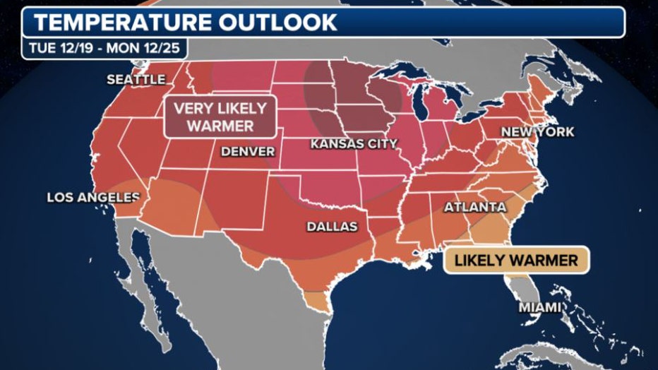 White Christmas Chances Dwindling As December Warmth Expected To ...