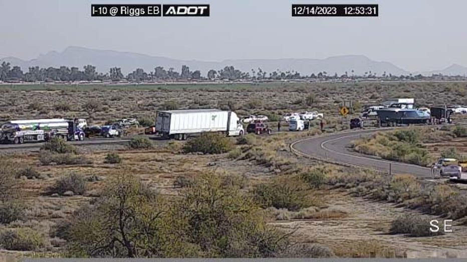 I10 Riggs closed