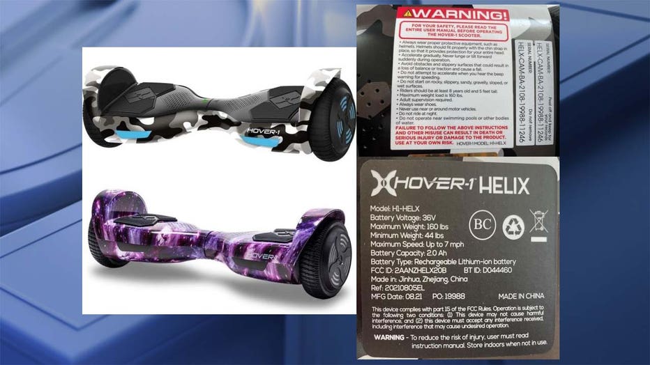 hoverboards recalled