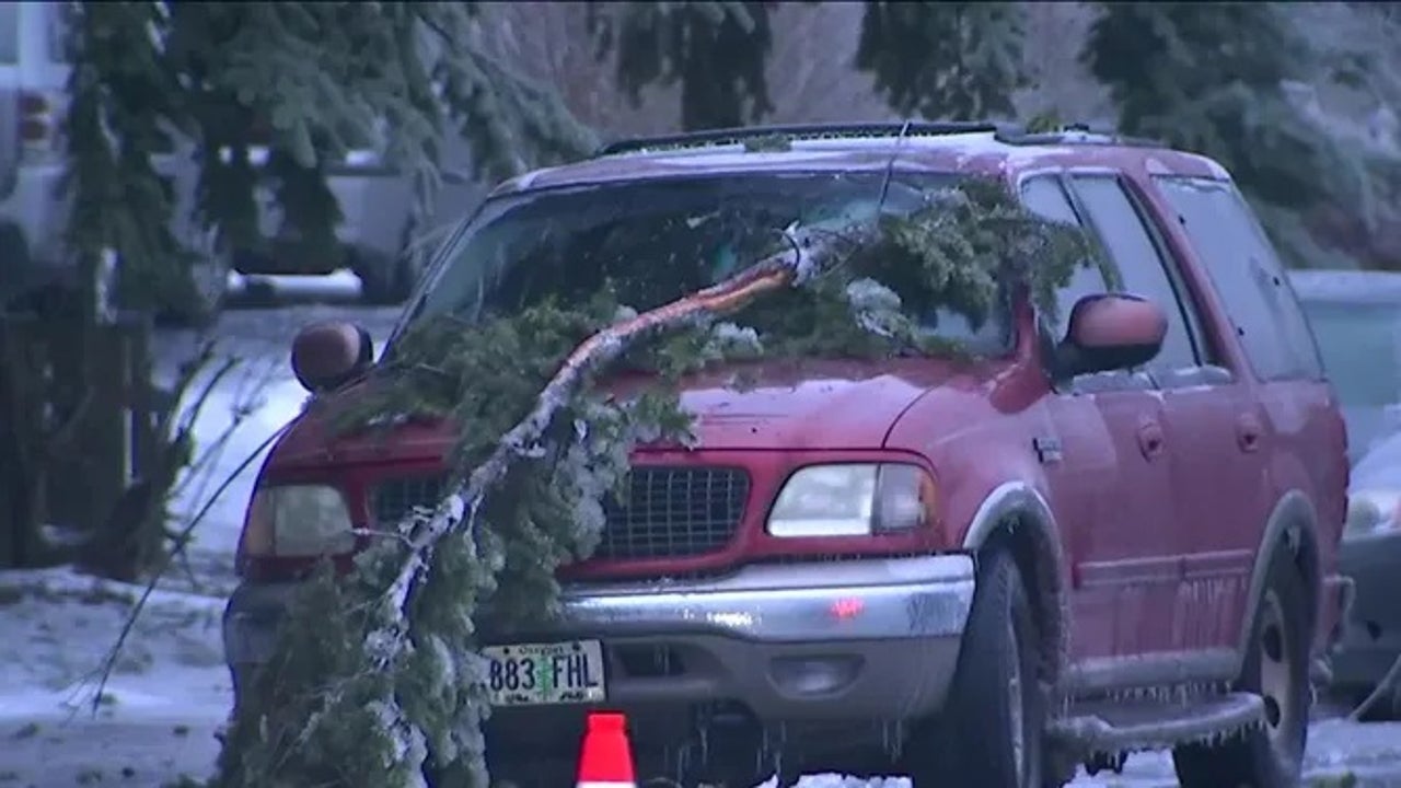 3 killed, baby rescued after power line falls on car during ice storm