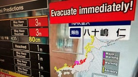 Japan earthquakes: At least 4 confirmed dead as tsunami warning lowered