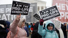 March for Life 2024: Thousands brave snow to rally against abortion rights
