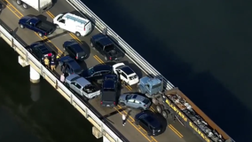 Bay Bridge reopens after 6hr shutdown, over 40 vehicles involved, 13 people injured: police