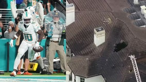 Miami Dolphins receiver Tyreek Hill catches 13th TD of season days after fire damages home