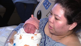 Meet baby Yuriel, one of the first babies born in 2024 in Phoenix