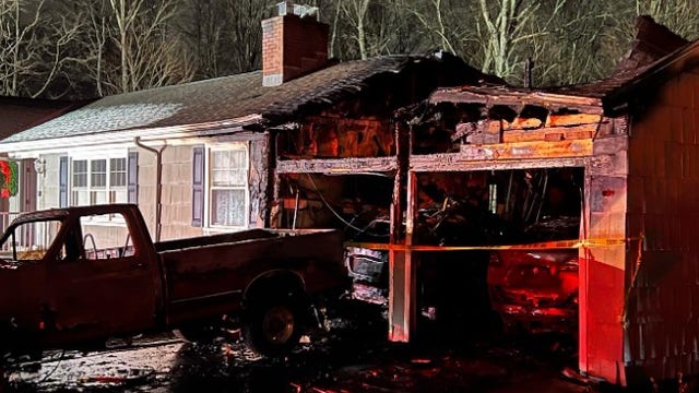 Firefighter saves lives while plowing snow, rescues sleeping residents from house blaze