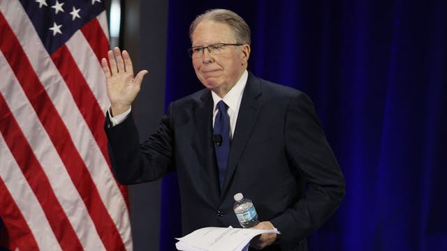 Wayne LaPierre announces resignation as NRA chief
