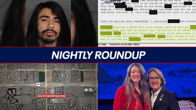 Nightly Roundup: Pet store employee arrested; Gilbert PD releases reports on teen violence