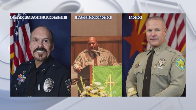 3 people vying for interim Maricopa County Sheriff position change political party, board of supervisor says