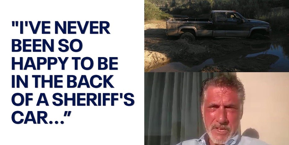 Arizona man recounts ordeal after he was stranded in California wilderness for days