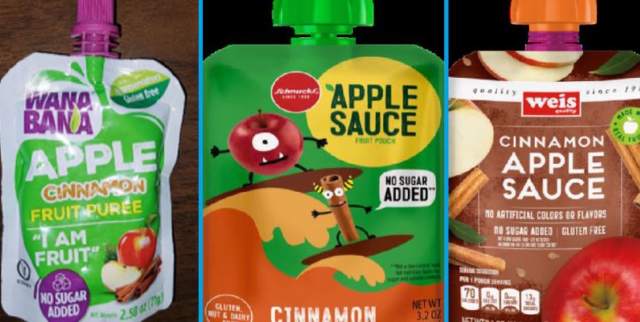 Recalled applesauce products were on certain store shelves in mid-December despite growing lead cases