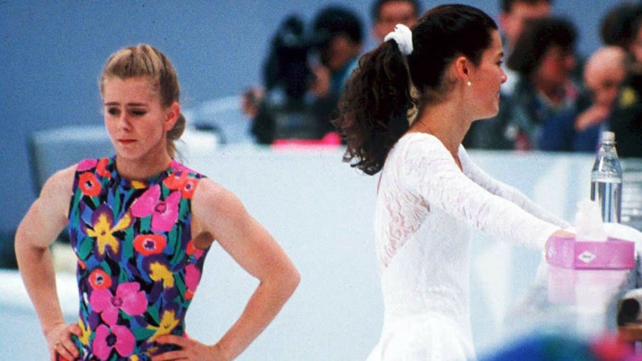 tonya harding nancy kerrigan on ice