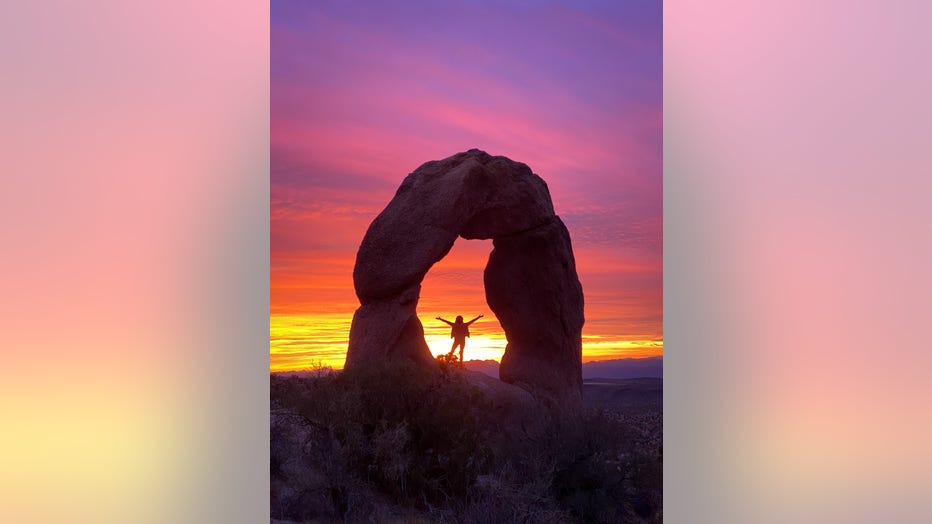 Looks kind of like Stonehenge, but we can assure you that this is in Arizona! Thanks Joe Balanon for sharing!