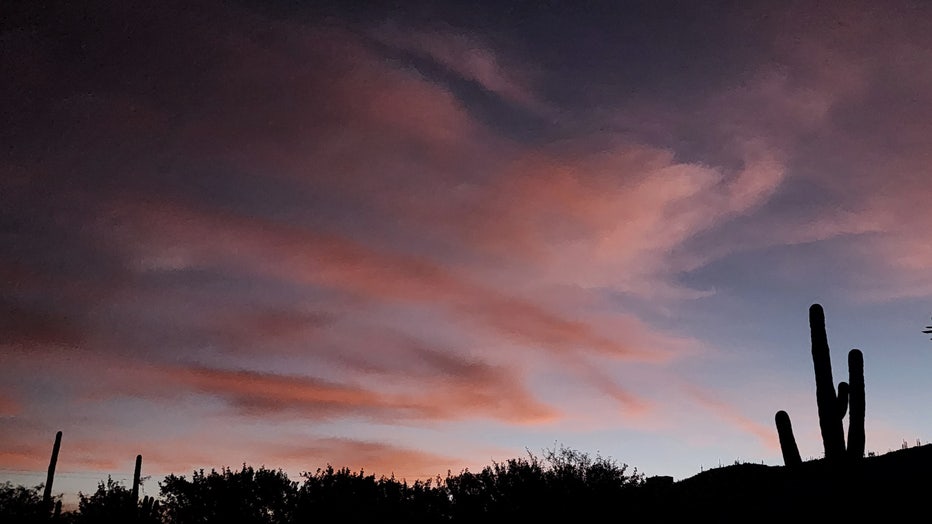 How can anyone get tired of this amazing view? Thanks Stephanie Meier for this beautiful photo from Cave Creek!