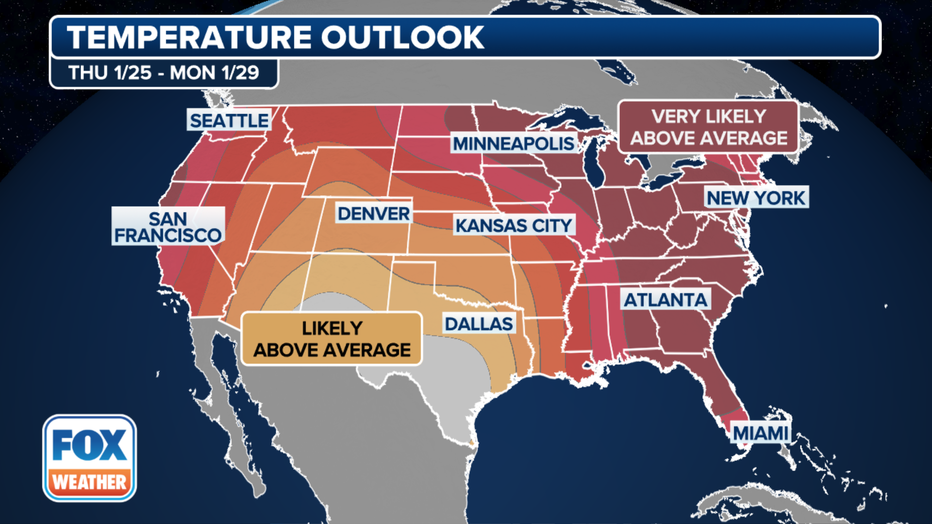 End of arctic air on horizon with January thaw days away