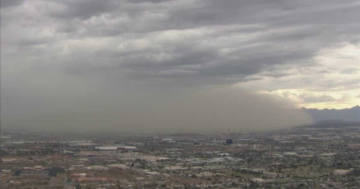 Dust storm rolls through the Phoenix area | FOX 10 Phoenix
