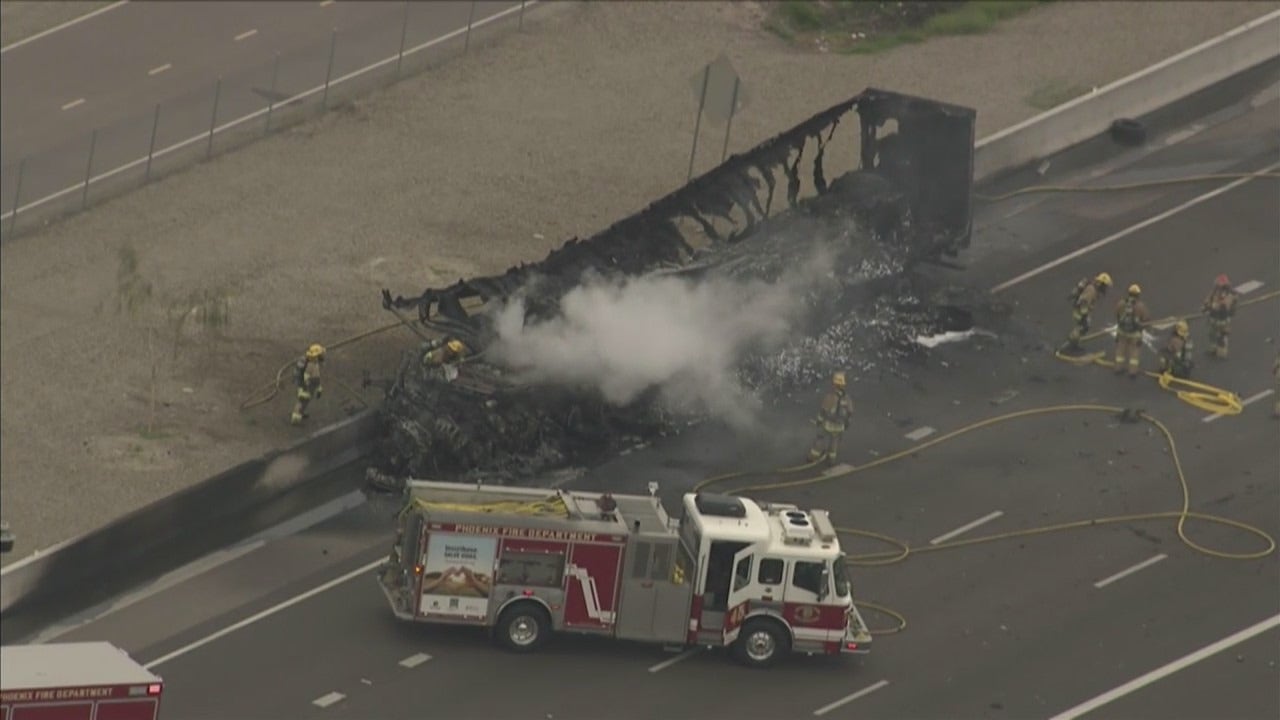 Deadly crash closed portions of Loop 202 in Ahwatukee | FOX 10 Phoenix
