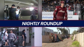 Stabbing and murder suspect's arrest caught on camera; sober living latest | Nightly Roundup